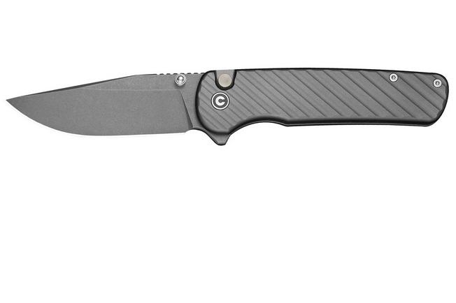 Immagine per Civivi Iron Tide C25011-3, Gray Stonewashed 14C28N, Gray Aluminum, coltello  da tasca, design di Pete's Pirate Life