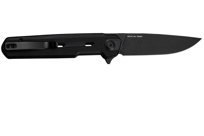 Bild für Civivi Navo C25015A-1 Blackwashed Nitro-V, Black G10, Taschenmesser, Ostap Hel Design