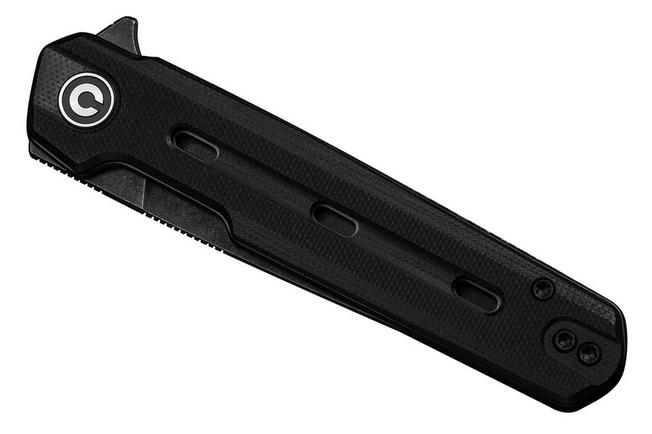 Bild für Civivi Navo C25015A-1 Blackwashed Nitro-V, Black G10, Taschenmesser, Ostap Hel Design