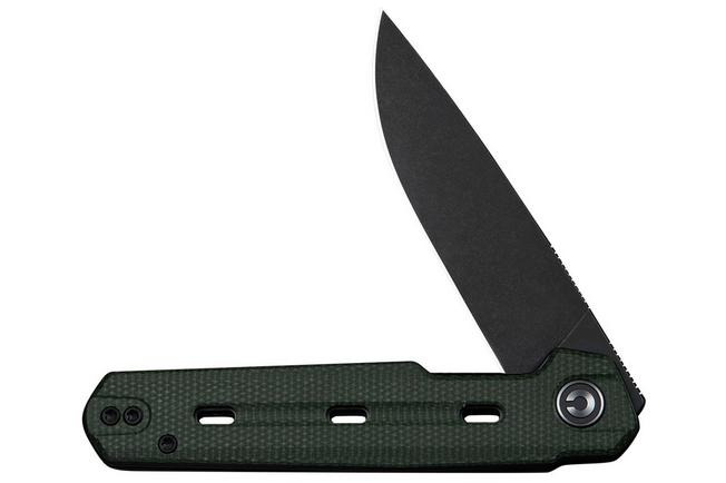 Bild für Civivi Navo C25015A-2 Blackwashed Nitro-V, Green Micarta, Taschenmesser, Ostap Hel Design