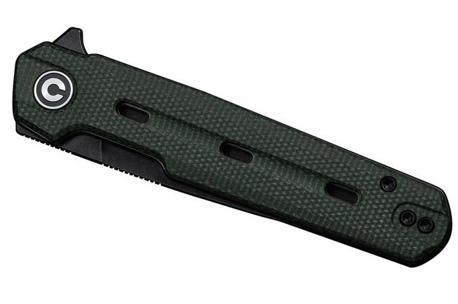 Bild für Civivi Navo C25015A-2 Blackwashed Nitro-V, Green Micarta, Taschenmesser, Ostap Hel Design