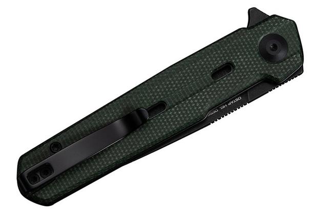 Bild für Civivi Navo C25015A-2 Blackwashed Nitro-V, Green Micarta, Taschenmesser, Ostap Hel Design