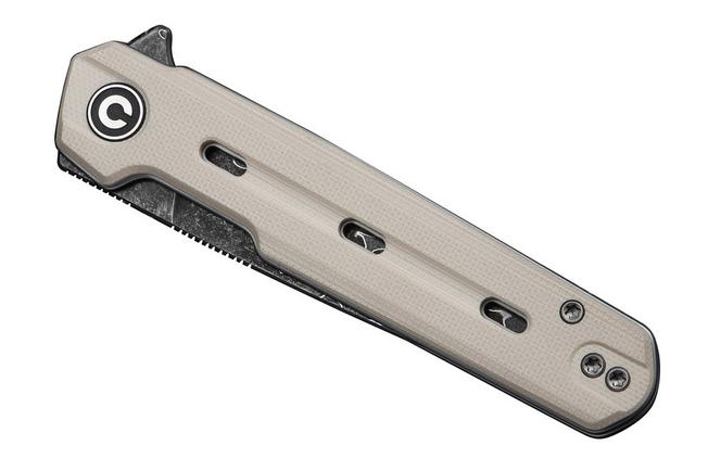 Bild für Civivi Navo C25015A-DS1 Damascus, Ivory G10, Taschenmesser, Ostap Hel Design