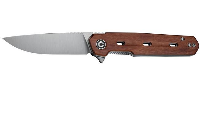 Bild für Civivi Navo C25015B-1 Satin Nitro-V, Guibourtia, Taschenmesser, Ostap Hel Design