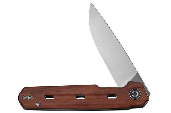 Bild für Civivi Navo C25015B-1 Satin Nitro-V, Guibourtia, Taschenmesser, Ostap Hel Design