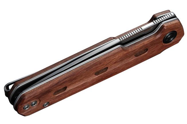 Bild für Civivi Navo C25015B-1 Satin Nitro-V, Guibourtia, Taschenmesser, Ostap Hel Design