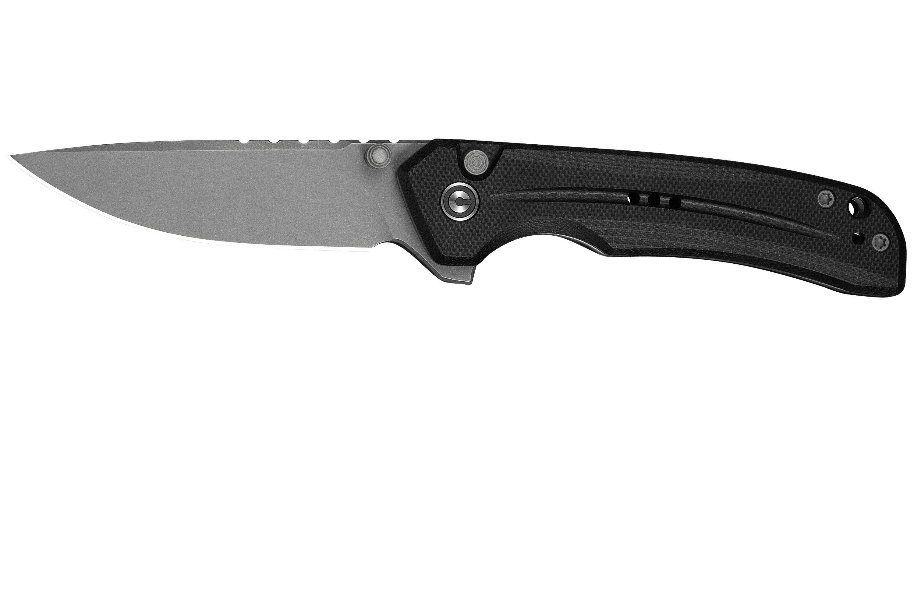 Civivi Tarask C25023C-1, Stonewashed Nitro-V, Black G10 Taschenmesser ...