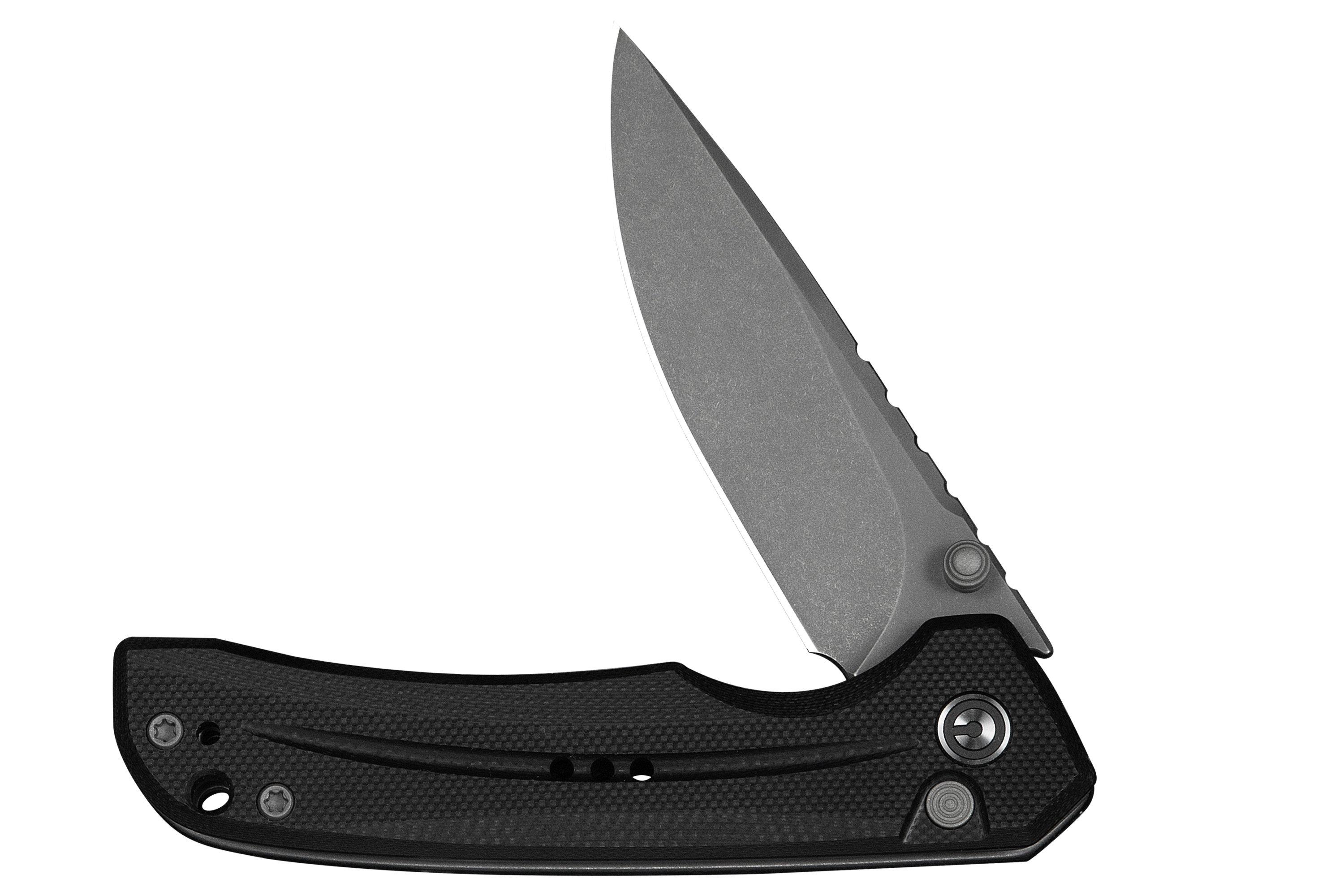 Civivi Tarask C25023C-1, Stonewashed Nitro-V, Black G10 Taschenmesser ...