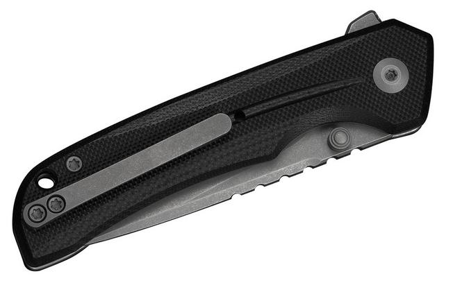 Imagen para Civivi Tarask C25023C-1, Stonewashed Nitro-V, Black G10, navaja