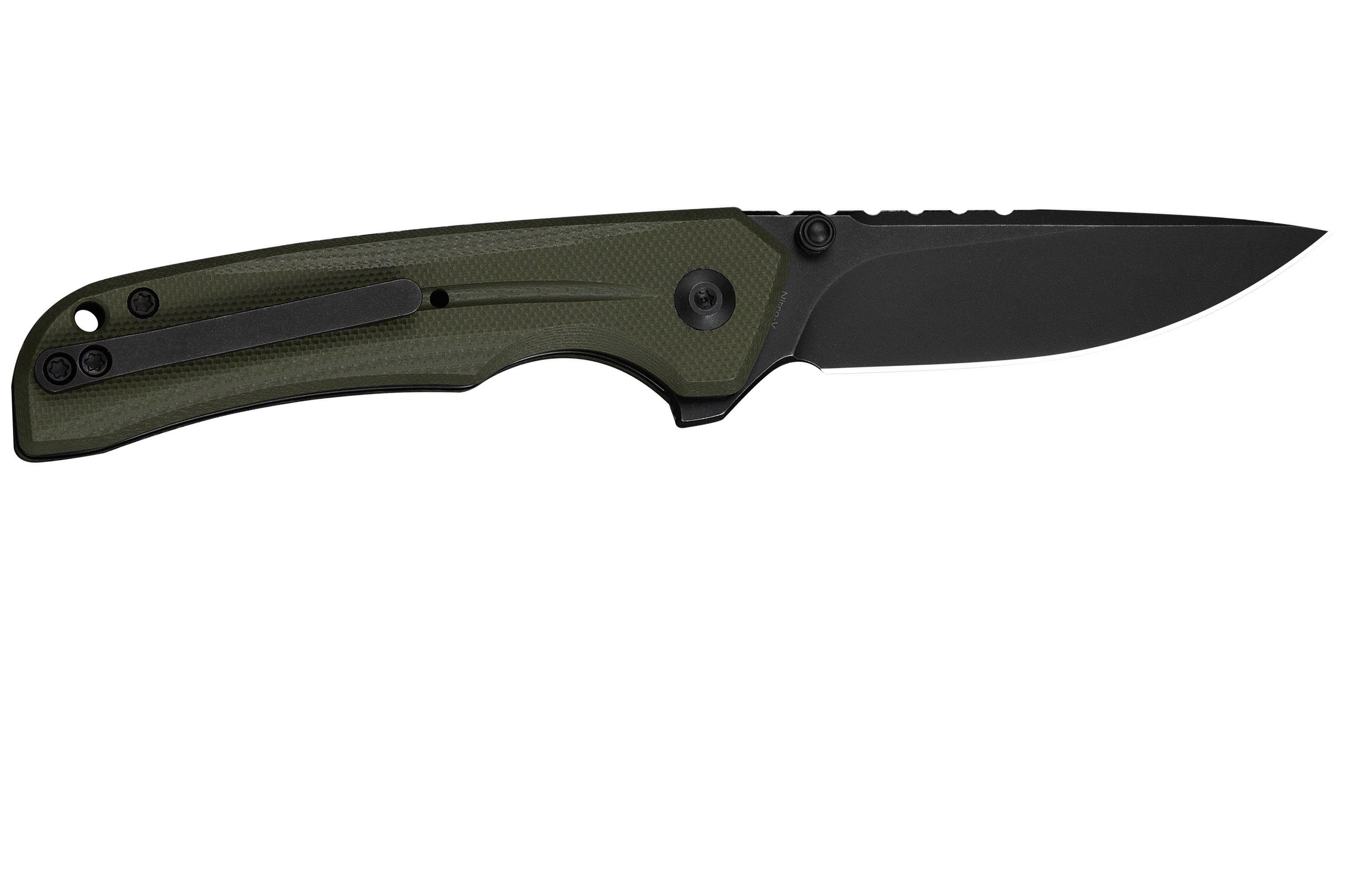 Civivi Tarask C25023C-2, Blackwashed Nitro-V, OD Green G10 ...