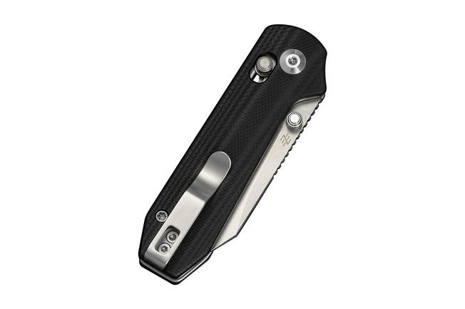 Afbeelding voor Civivi Lil Yonder C25025B-1, Stonewashed 14C28N, Black G10 zakmes, Zac Whitmore design