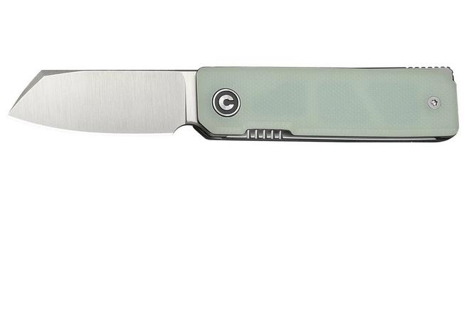 Afbeelding voor Civivi Kukei C25036-2, Satin Nitro-V, Natural G10 zakmes, Tashi Bharucha design