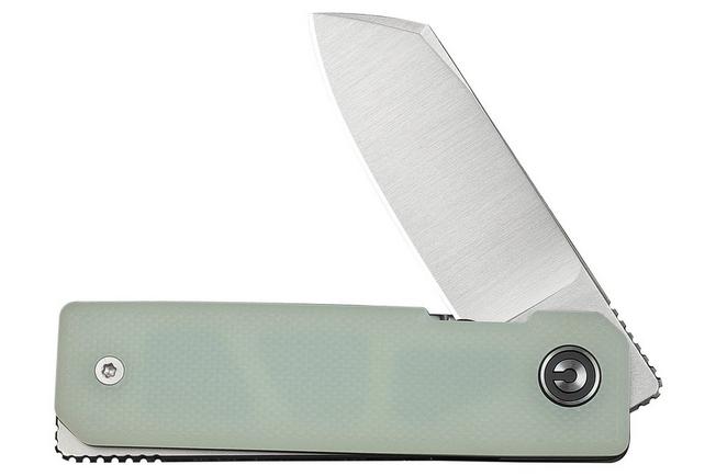 Afbeelding voor Civivi Kukei C25036-2, Satin Nitro-V, Natural G10 zakmes, Tashi Bharucha design