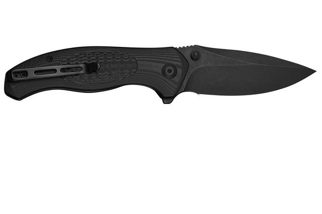 Image pour Civivi Vyrent C25037-1 Black Stonewashed Nitro-X7, Black G10, couteau de poche