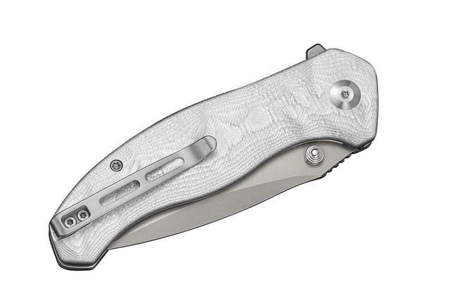 Image pour Civivi Vyrent C25037B-1 Stonewashed Nitro-X7, Silver Aluminium Foil G10, couteau de poche