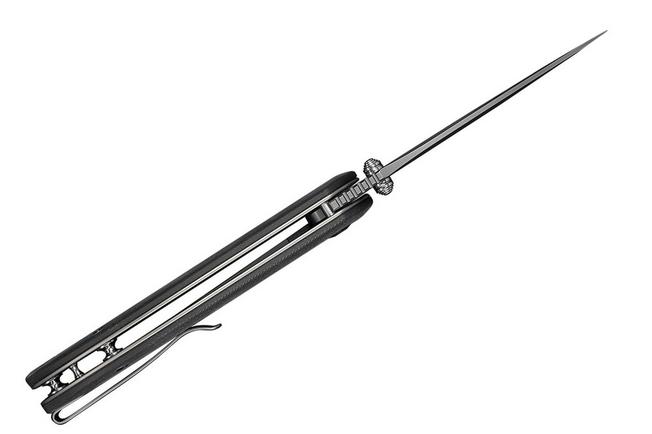 Image pour Civivi Vyrent C25037B-1 Stonewashed Nitro-X7, Silver Aluminium Foil G10, couteau de poche