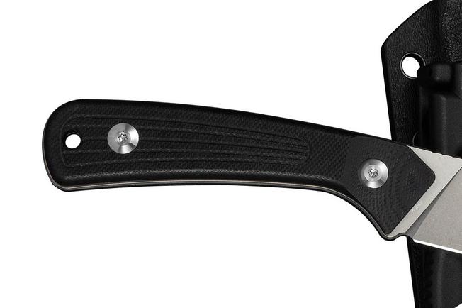 Image for Civivi Carveth C25040-1, Stonewashed AEB-L, Black G10, hunting knife