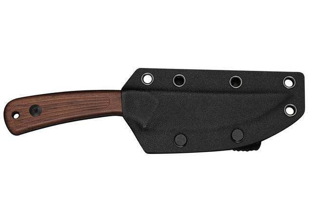 Image for Civivi Carveth C25040-3, Blackwashed AEB-L, Guibourtia Wood, hunting knife