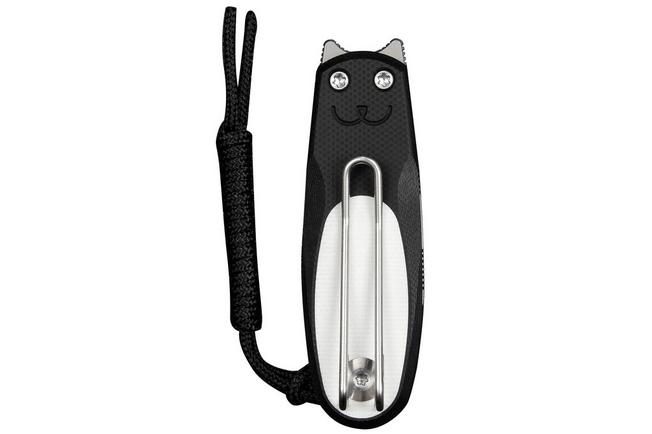 Afbeelding voor Civivi Purr C25054-2, Stonewashed Nitro-V, Black/White G10 zakmes, Ostap Hel design