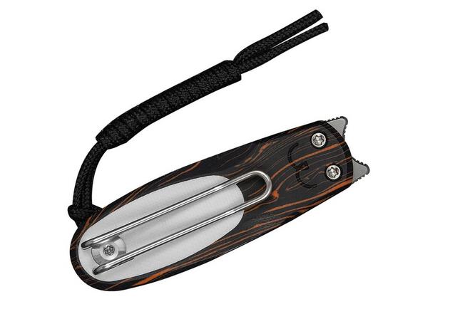 Bild für Civivi Purr C25054-5, Stonewashed Nitro-V, Orange Black White G10 Taschenmesser, Ostap Hel design