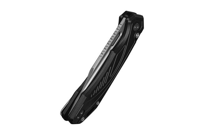 Afbeelding voor Civivi Zelthara C25076-1, Stonewashed 14C28N, Black Aluminum zakmes