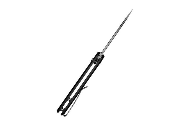 Afbeelding voor Civivi Zelthara C25076-1, Stonewashed 14C28N, Black Aluminum zakmes