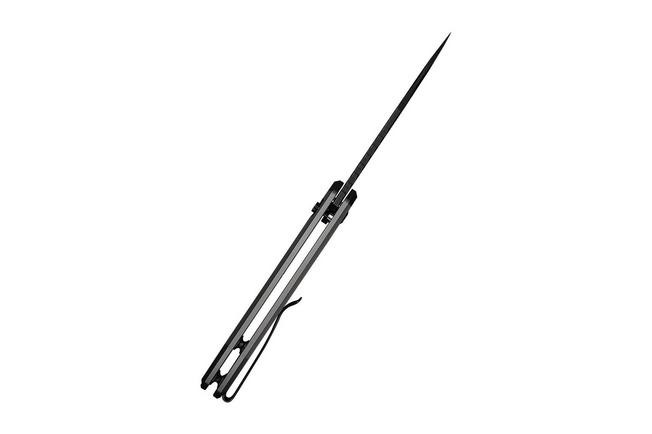 Afbeelding voor Civivi Zelthara C25076-2, Black Stonewashed 14C28N, Grey Aluminum zakmes