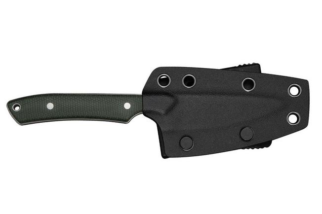 Image for Civivi High Grass Field Knife C25084-2, Satin 14C28N, Green Canvas Micarta, hunting knife, Matt Gentry design