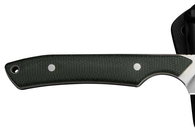 Image for Civivi High Grass Field Knife C25084-2, Satin 14C28N, Green Canvas Micarta, hunting knife, Matt Gentry design