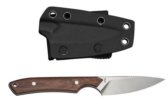 Image for Civivi High Grass Field Knife C25084-3, Stonewashed 14C28N, Guibourtia Wood, hunting knife, Matt Gentry design