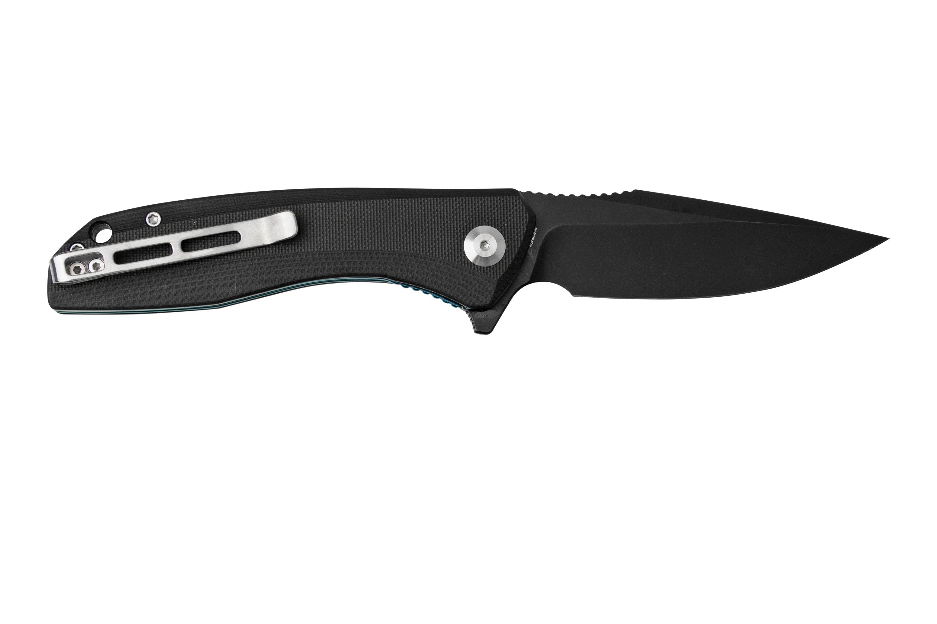 Civivi Baklash C801H Blackwashed, Black G10 pocket knife