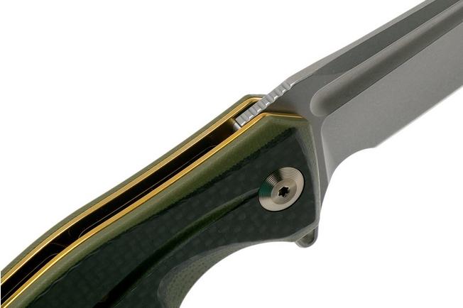 Bild für Civivi Statera C901B Carbonfiber & Green G10 Taschenmesser