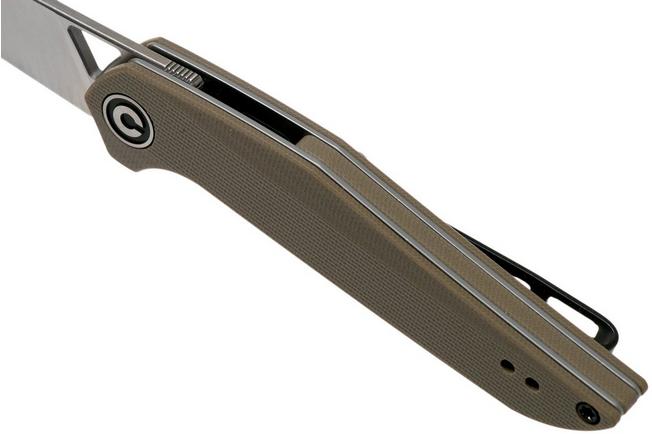 Imagen para Civivi McKenna C905A Desert Tan G10 navaja, Elijah Isham design