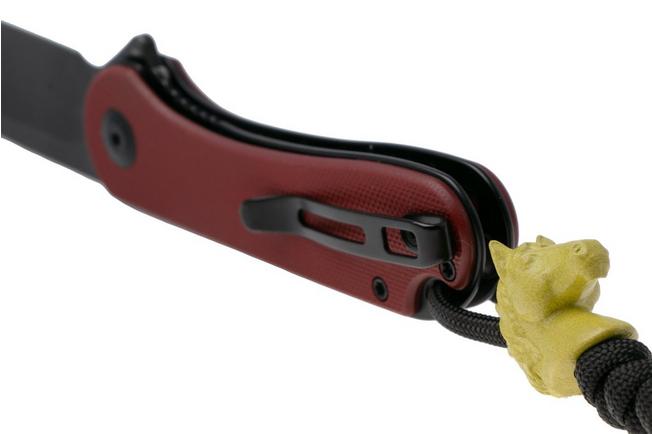 Bild für Civivi Elementum Year Of The Fire Horse Edition C907A-1 Blackwashed D2, Burgundy G10, Knivesandtools Exclusive Taschenmesser