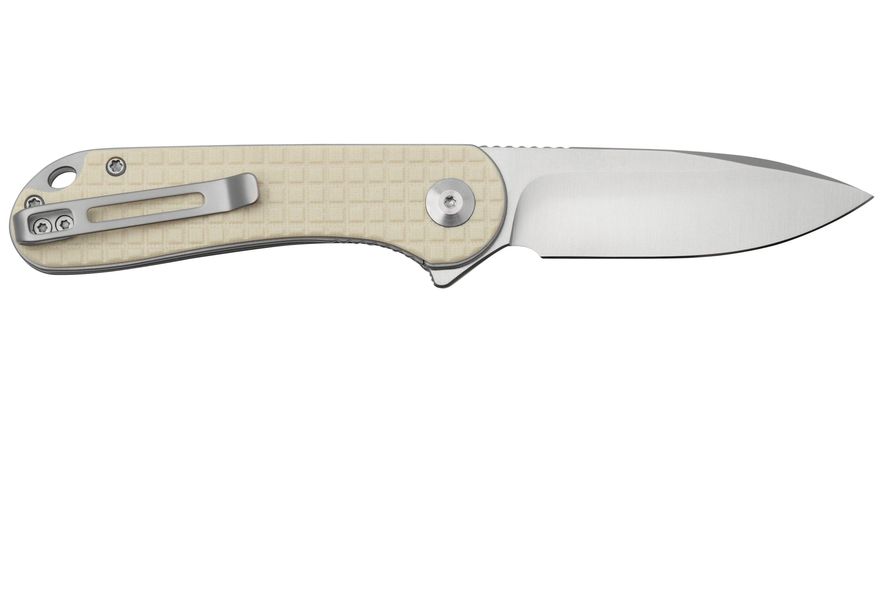 Civivi Elementum C907A3 Frag Patterned Ivory G10 pocket knife