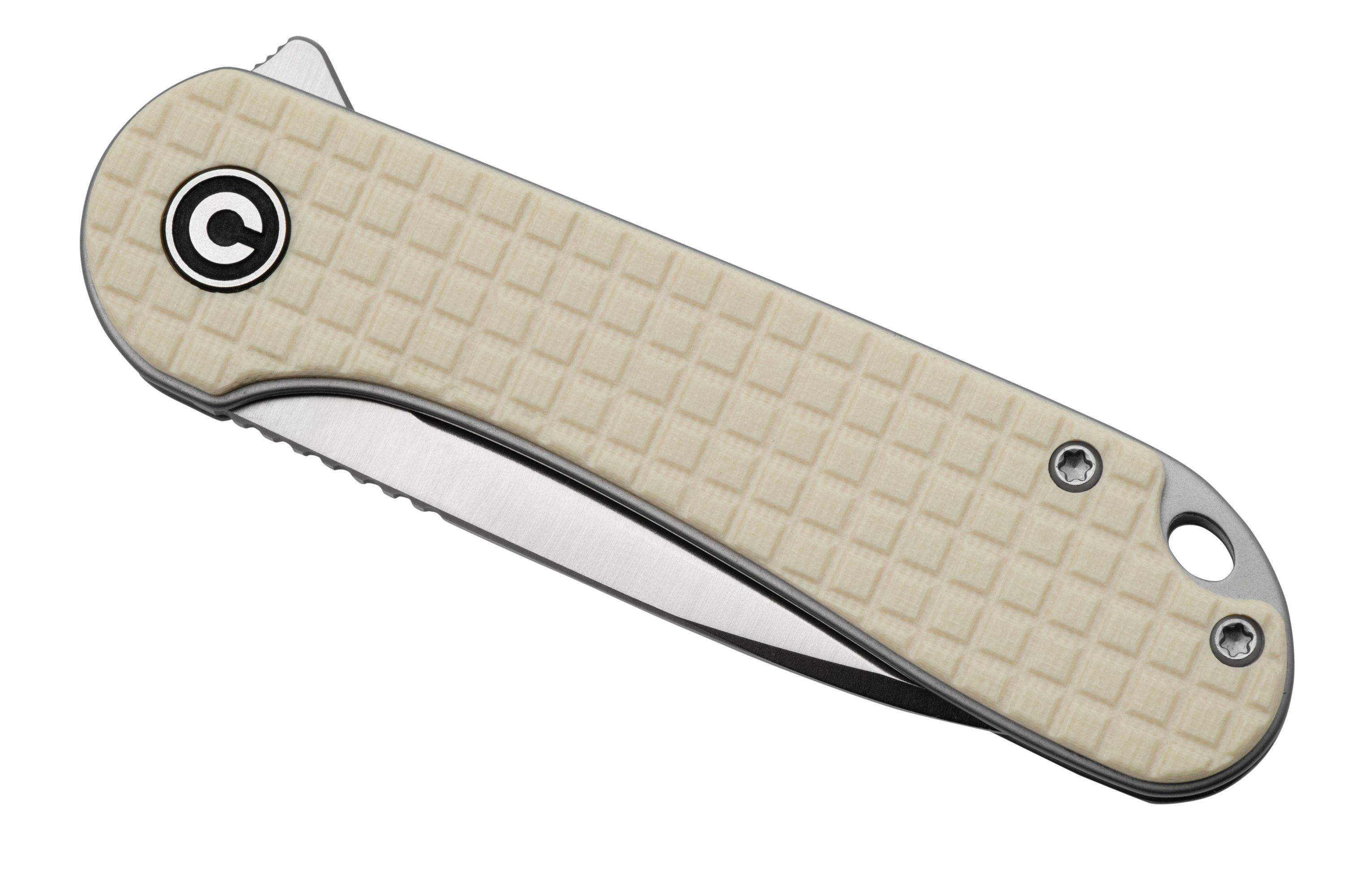 Civivi Elementum C907A-3 Frag Patterned Ivory G10 pocket knife ...