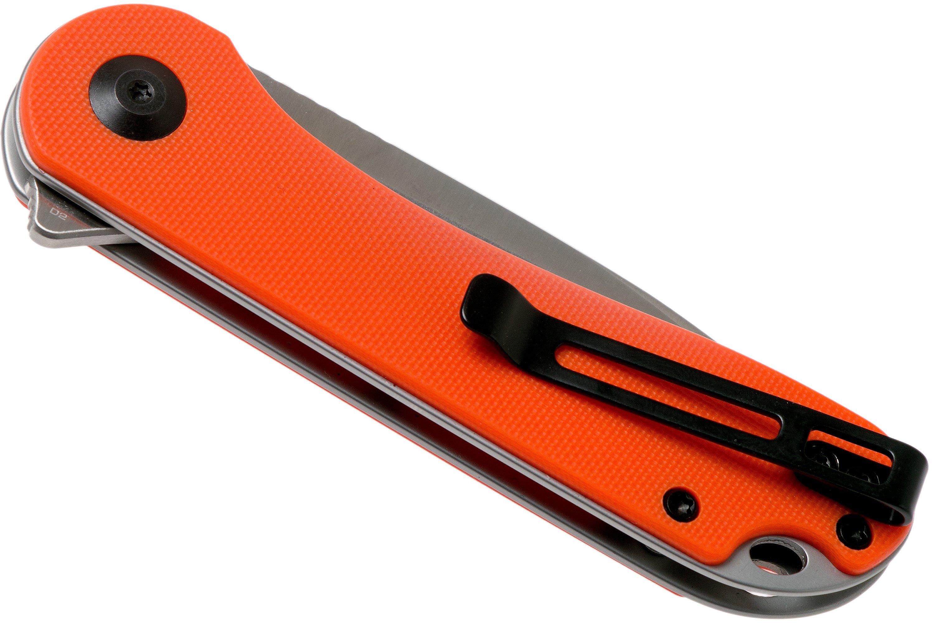 Civivi Elementum C907R Orange G10 pocket knife | Advantageously ...