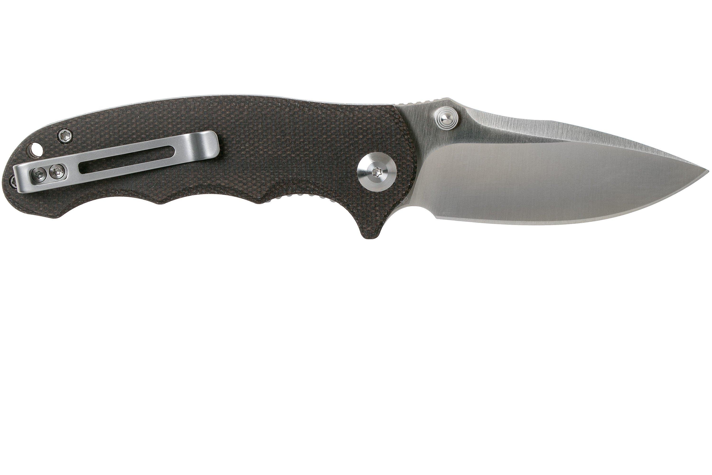 Civivi Hooligan C913B Dark Hazel Micarta pocket knife | Advantageously ...