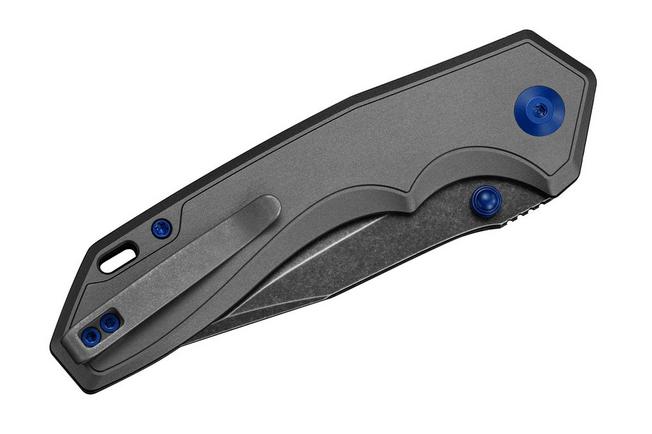 Afbeelding voor Civivi Elite Brova CE25093-1, Blackwashed CPM S35VN, Gray Aluminum zakmes