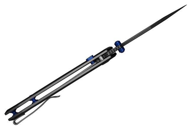 Afbeelding voor Civivi Elite Brova CE25093-1, Blackwashed CPM S35VN, Gray Aluminum zakmes