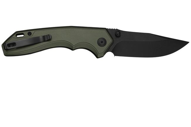 Afbeelding voor Civivi Elite Brova CE25093-3, Blackwashed CPM S35VN, Forest Green Aluminum zakmes