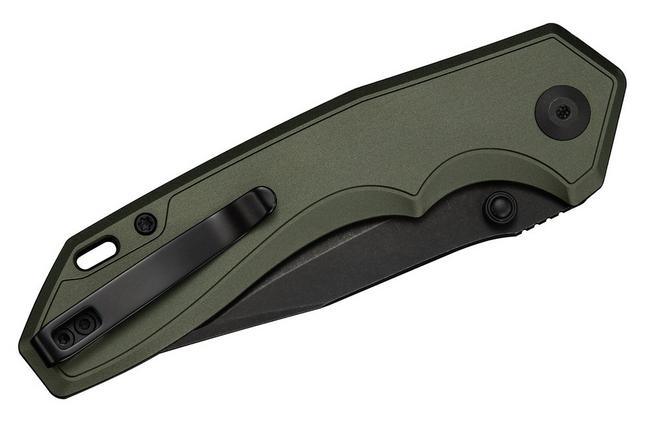 Afbeelding voor Civivi Elite Brova CE25093-3, Blackwashed CPM S35VN, Forest Green Aluminum zakmes