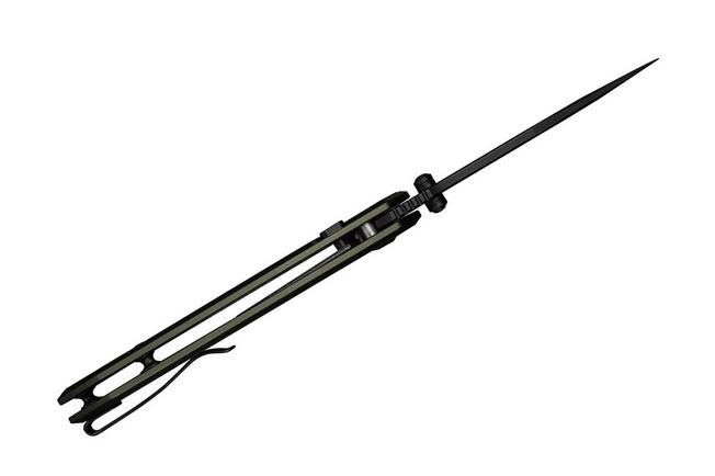 Afbeelding voor Civivi Elite Brova CE25093-3, Blackwashed CPM S35VN, Forest Green Aluminum zakmes