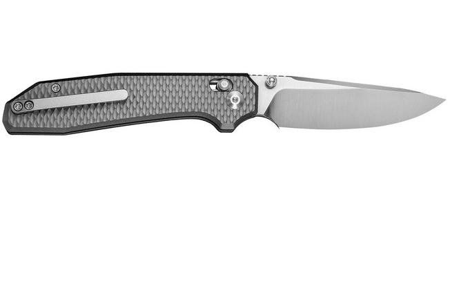 Image for Civivi Elite Tessera CE26029-1, Satin CPM S35VN, Diamond Pattern Gray Aluminum pocket knife