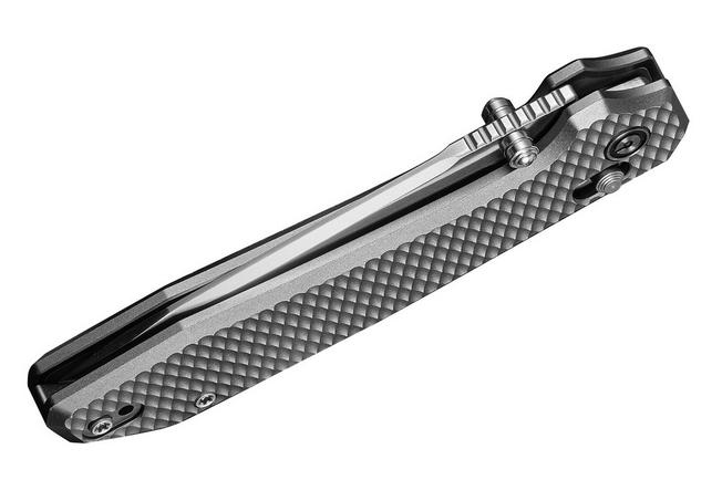 Image for Civivi Elite Tessera CE26029-1, Satin CPM S35VN, Diamond Pattern Gray Aluminum pocket knife