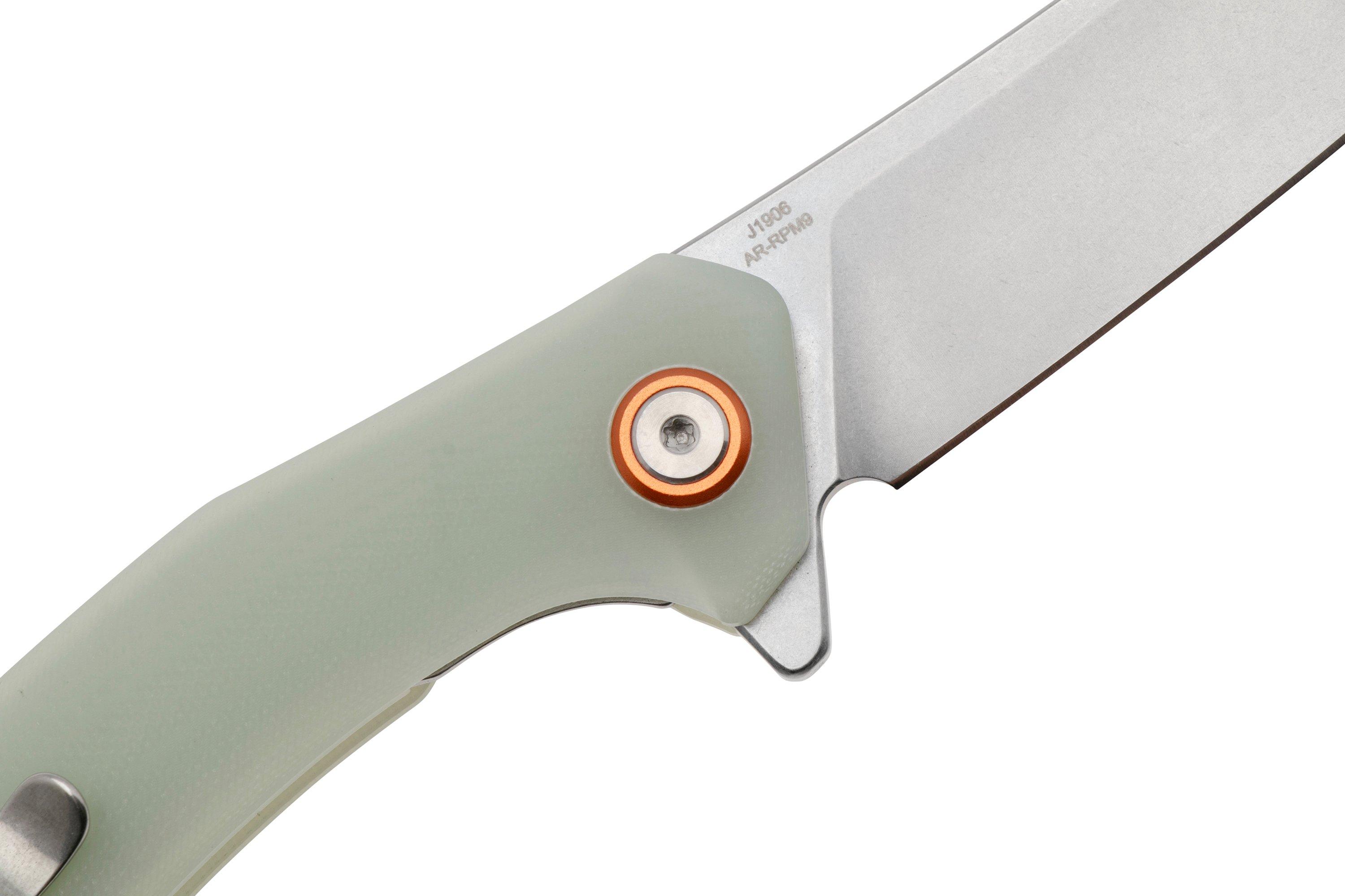 CJRB Gobi J1906-NTG, Stonewashed AR-RPM9, Natural G10, pocket