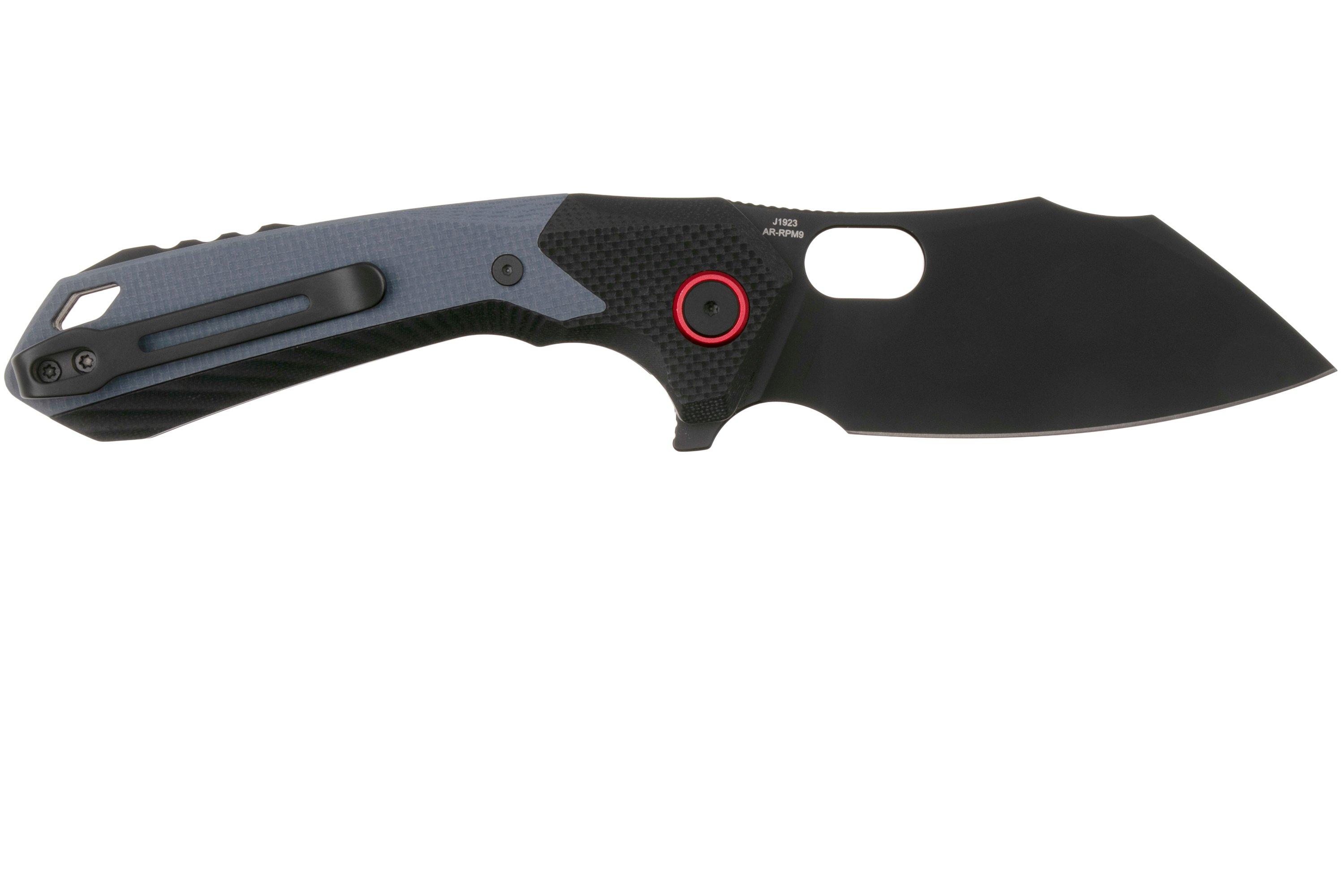 Nobu Nobu Nóż składany CJRB Caldera J1923-BBU, PVD AR-RPM9. Blue G10