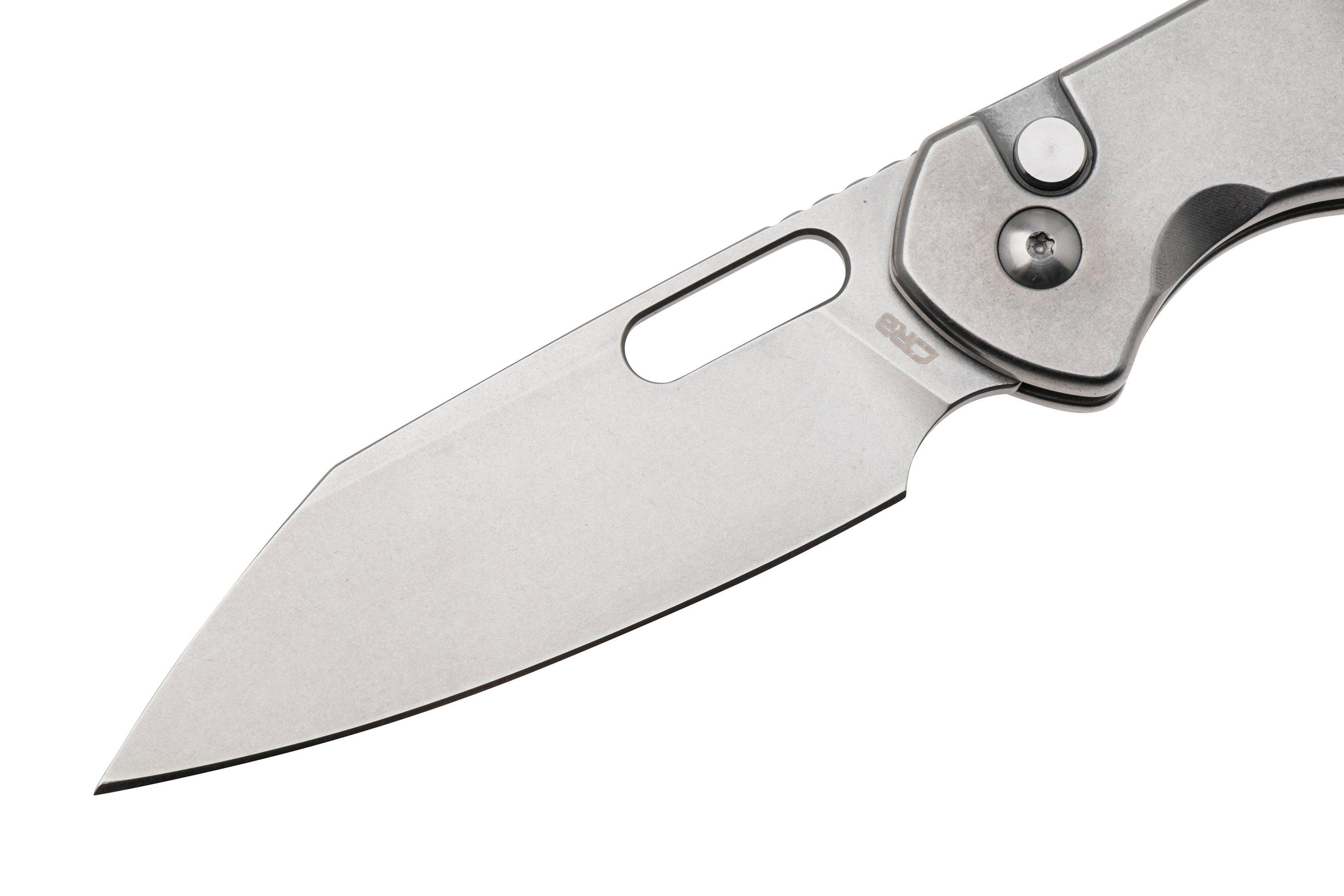 Couteau Pliant Couteau De Poche Extra-Pointu En Acier Damas - Fait Main