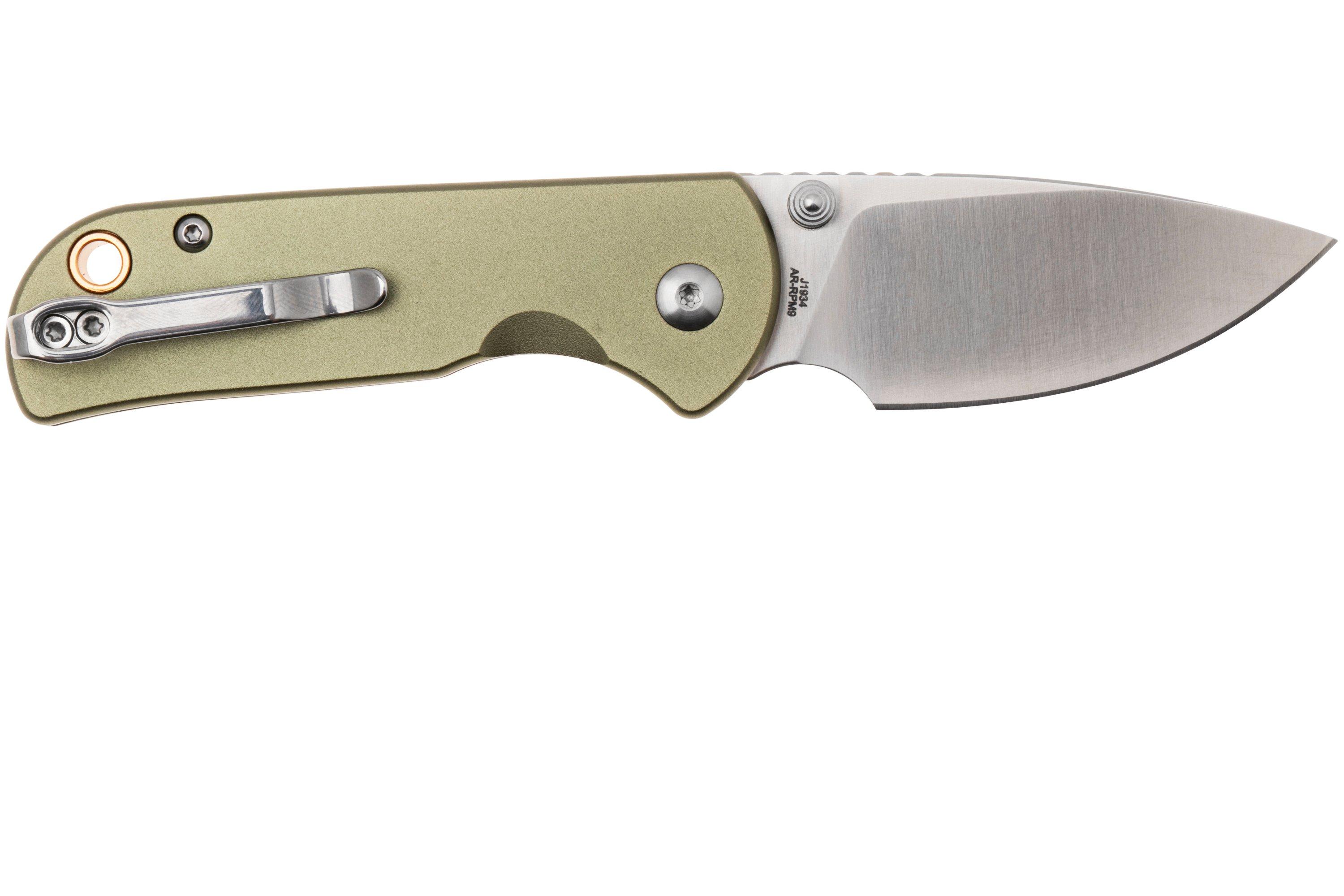 CJRB Mica J1934-GN, Satin AR-RPM9, Green Aluminium, zakmes | Voordelig ...