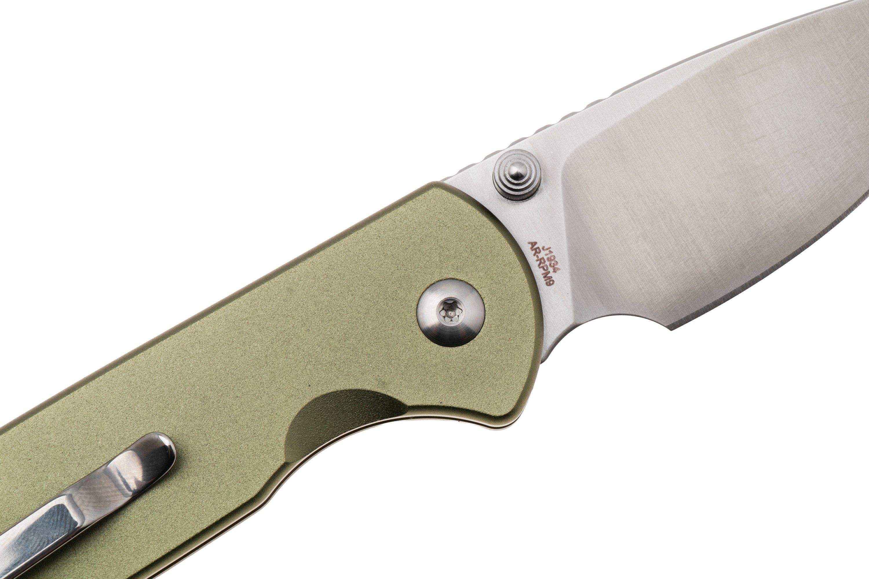 CJRB Mica J1934-GN, Satin AR-RPM9, Green Aluminium, zakmes | Voordelig ...